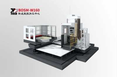 BOSM產(chǎn)品推介|可實現(xiàn)多面高效鉆銑攻鏜加工的臥式數(shù)控加工中心